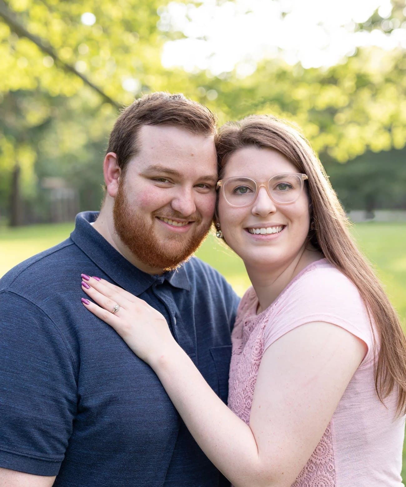 Caleb Weaver and his wife Martha